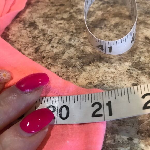 Tangerine Two Layer Tank Top and Cover Up Medium - Picture 6 of 10